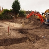 Foundations underway on site at Chalgrove.